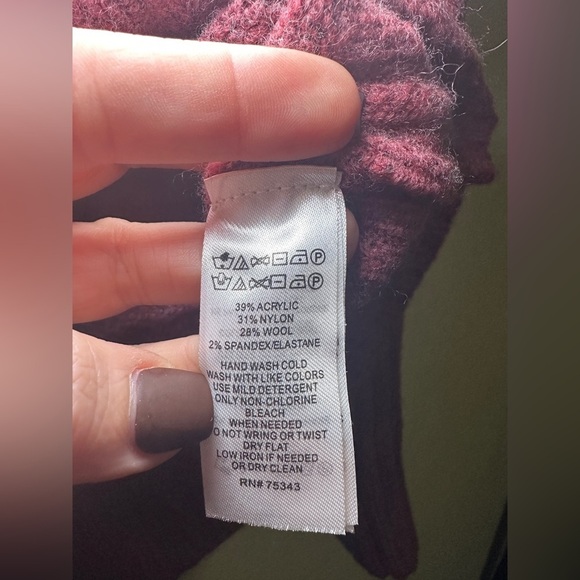 Cynthia Rowley Wool Blend Cowl Neck Sweater Size Medium - Picture 5 of 8